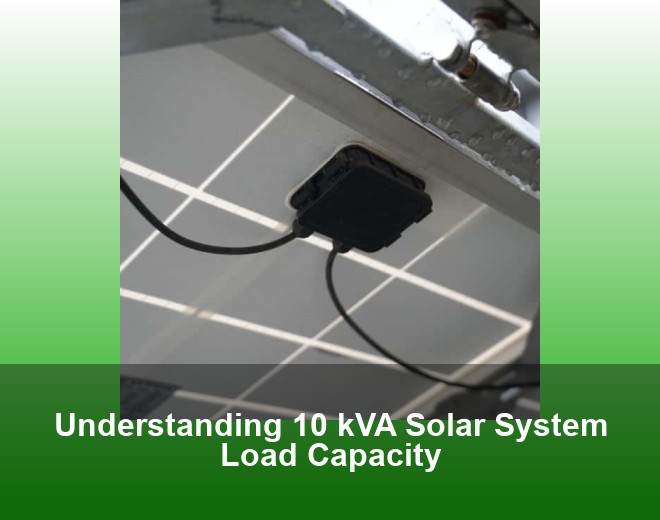 Understanding 10 kVA Solar System Load Capacity