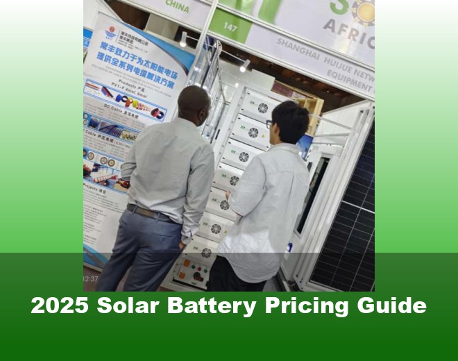 2025 Solar Battery Pricing Guide