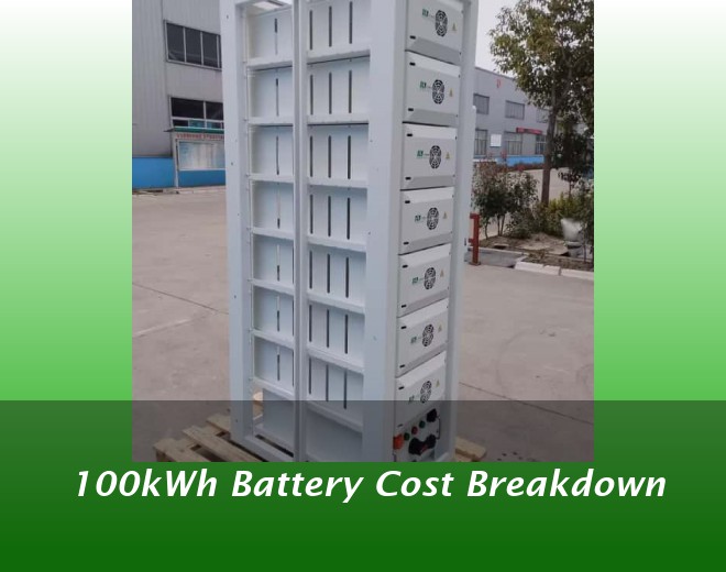 100kWh Battery Cost Breakdown