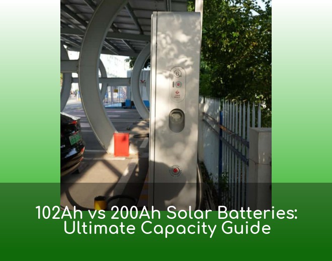 102Ah vs 200Ah Solar Batteries: Ultimate Capacity Guide