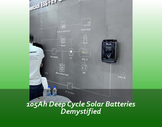 105Ah Deep Cycle Solar Batteries Demystified
