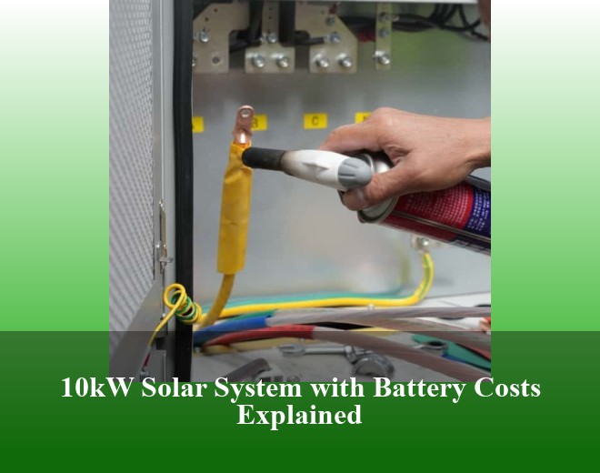 10kW Solar System with Battery Costs Explained