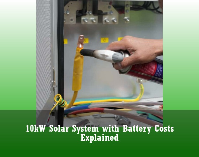 10kW Solar System with Battery Costs Explained