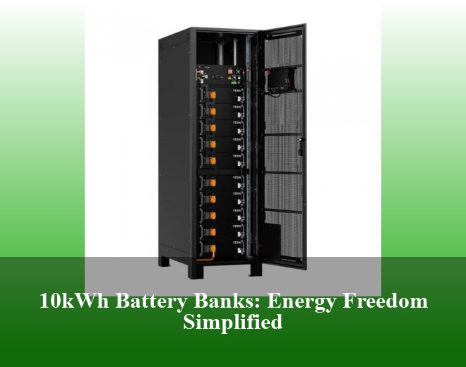 10kWh Battery Banks: Energy Freedom Simplified