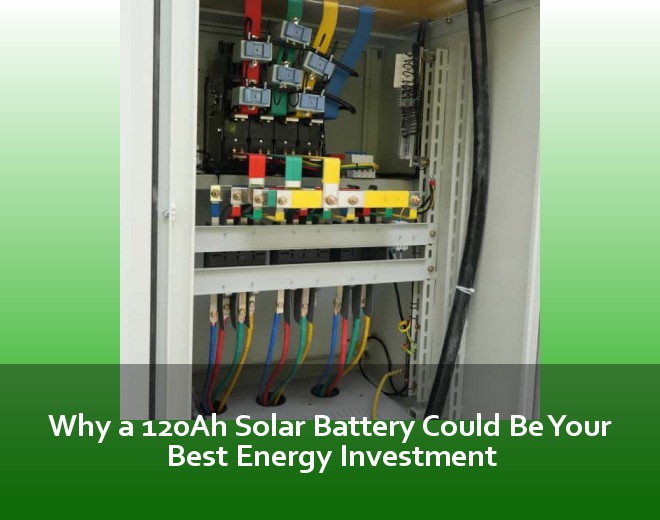 Why a 120Ah Solar Battery Could Be Your Best Energy Investment