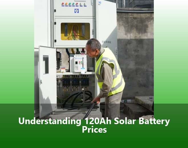 Understanding 120Ah Solar Battery Prices