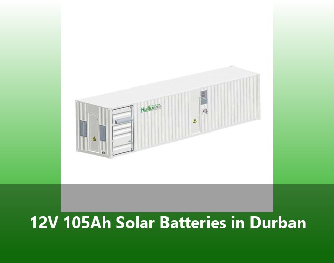 12V 105Ah Solar Batteries in Durban