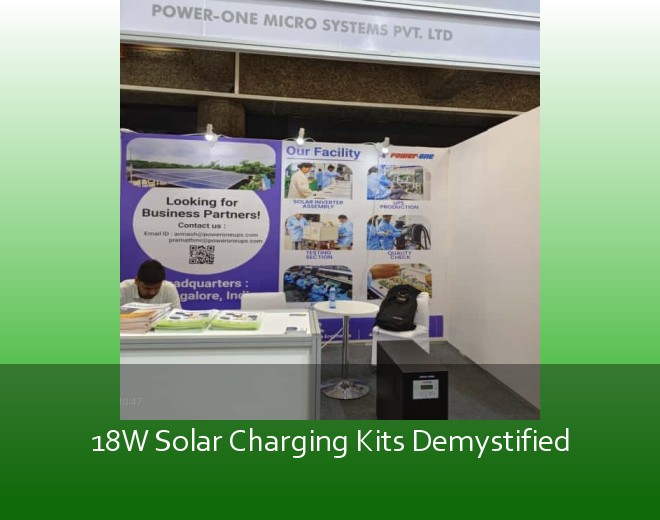 18W Solar Charging Kits Demystified