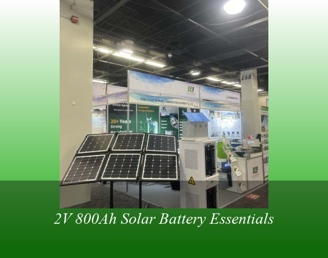 2V 800Ah Solar Battery Essentials