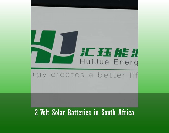 2 Volt Solar Batteries in South Africa