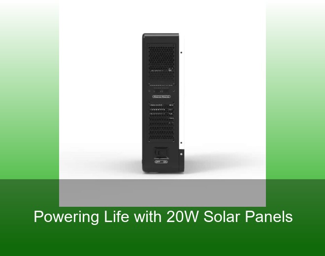 Powering Life with 20W Solar Panels