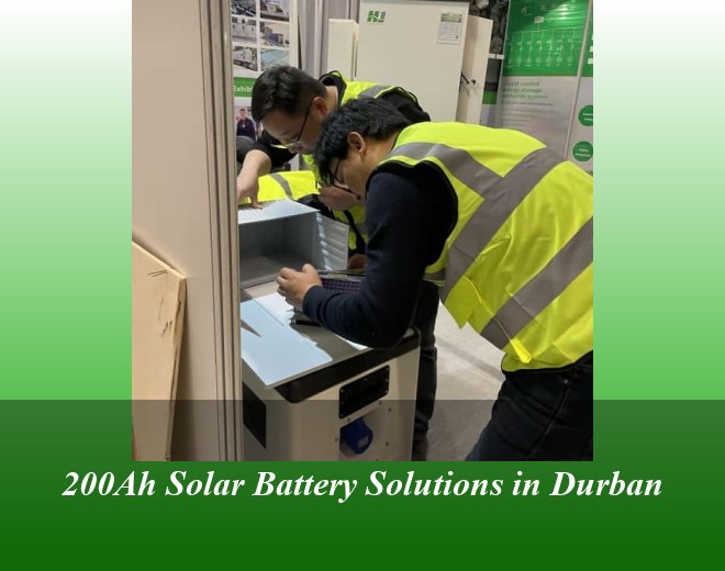 200Ah Solar Battery Solutions in Durban