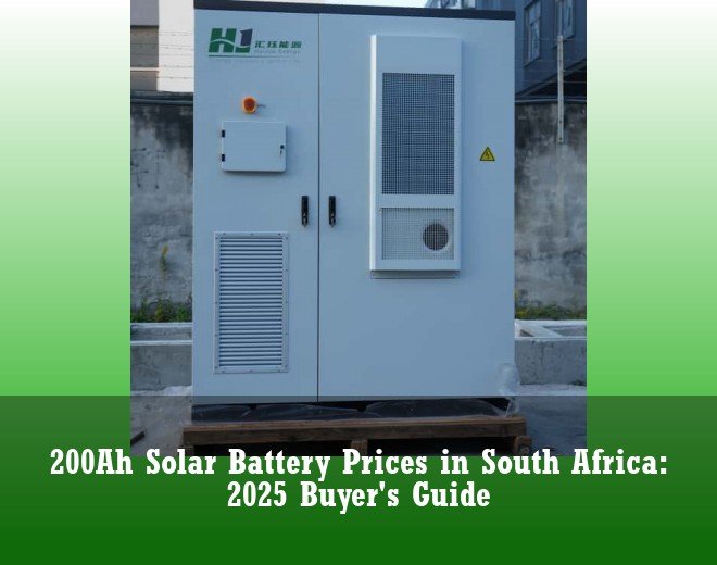 200Ah Solar Battery Prices in South Africa: 2025 Buyer's Guide