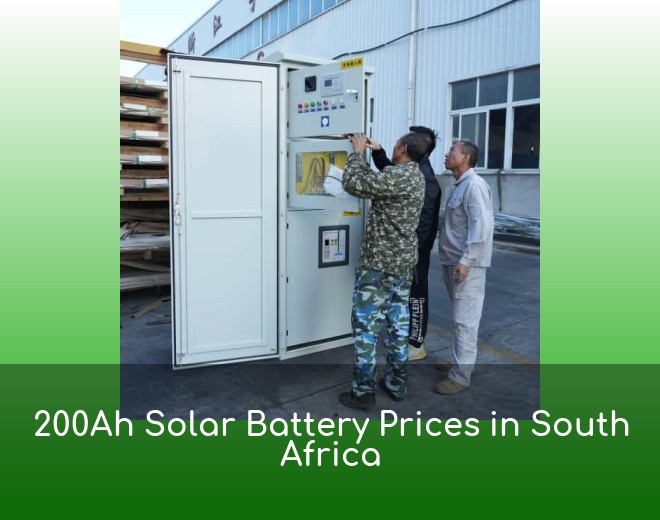 200Ah Solar Battery Prices in South Africa