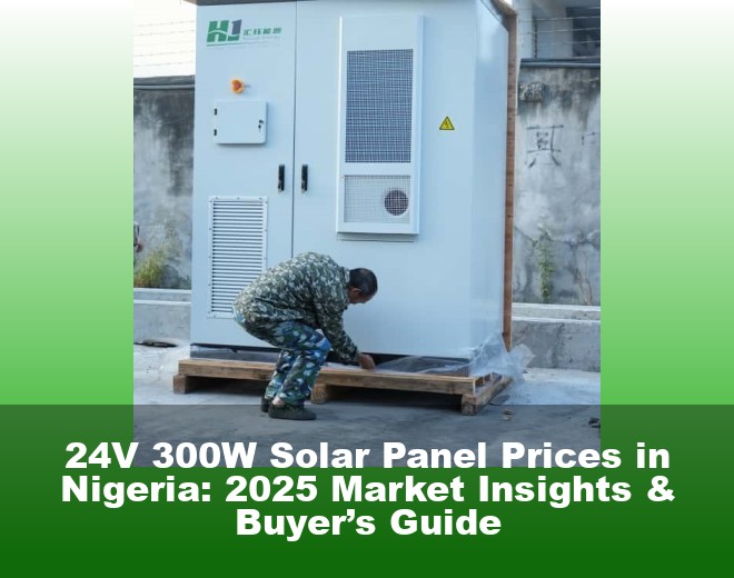24V 300W Solar Panel Prices in Nigeria: 2025 Market Insights & Buyer’s Guide