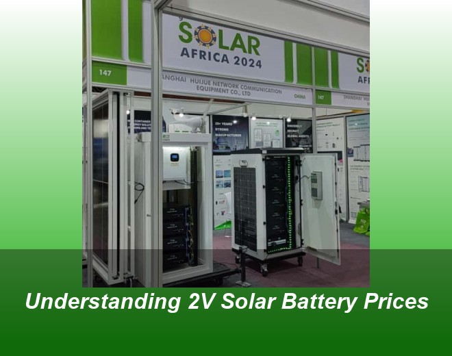 Understanding 2V Solar Battery Prices