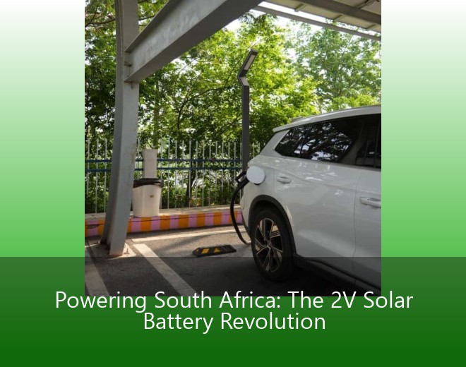 Powering South Africa: The 2V Solar Battery Revolution