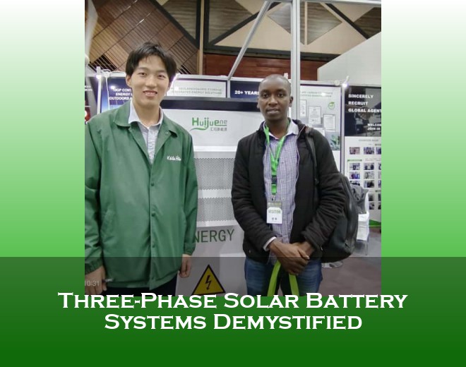 Three-Phase Solar Battery Systems Demystified