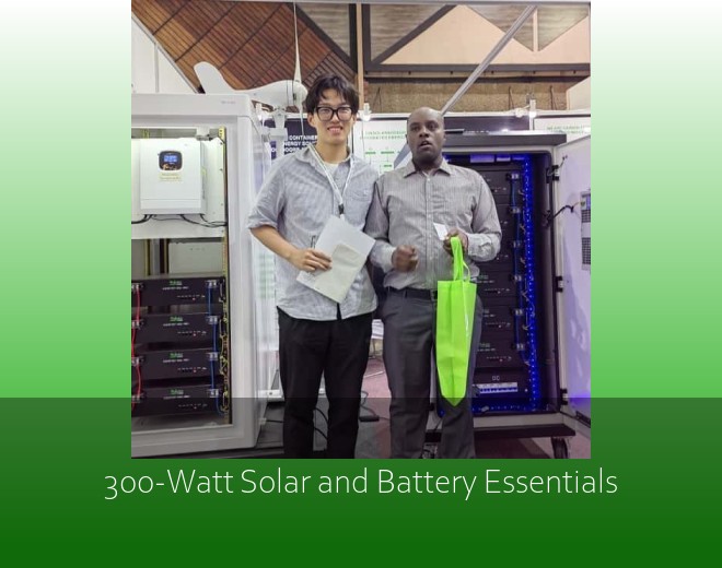 300-Watt Solar and Battery Essentials