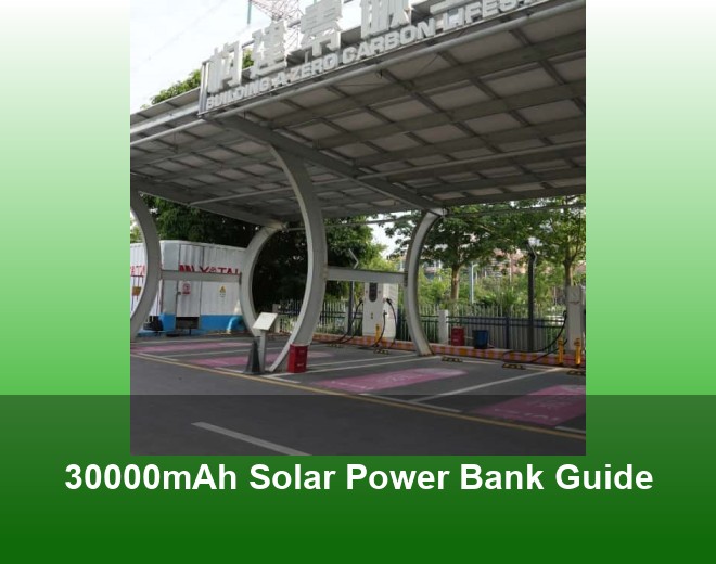 30000mAh Solar Power Bank Guide