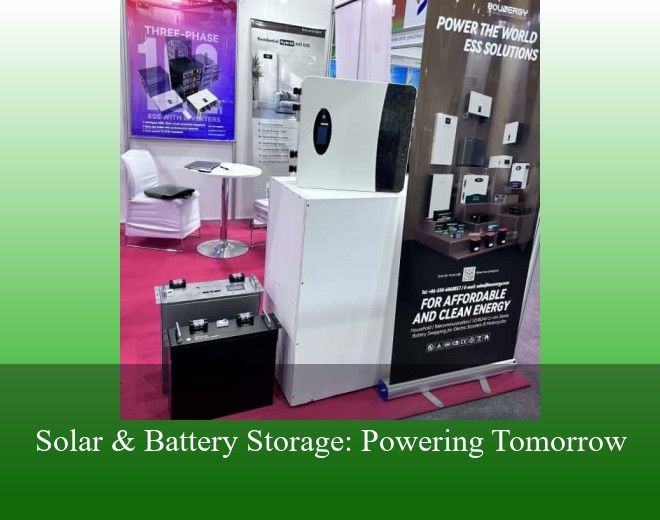 Solar & Battery Storage: Powering Tomorrow