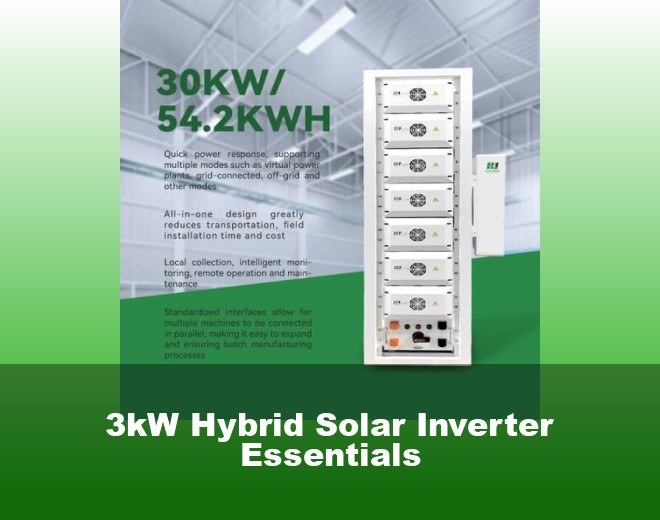 3kW Hybrid Solar Inverter Essentials
