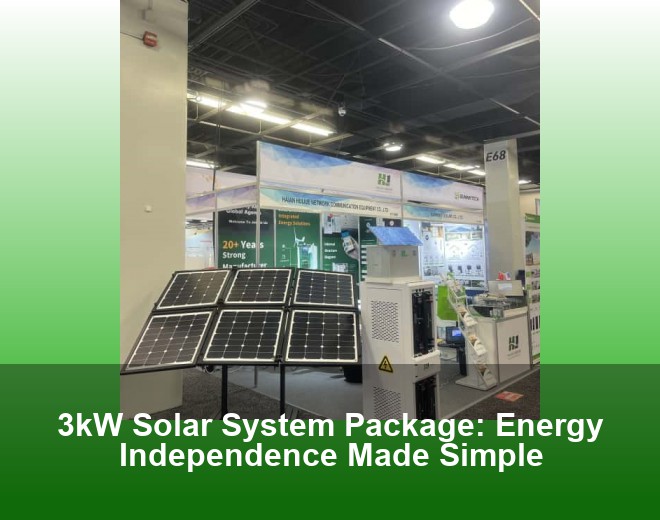 3kW Solar System Package: Energy Independence Made Simple