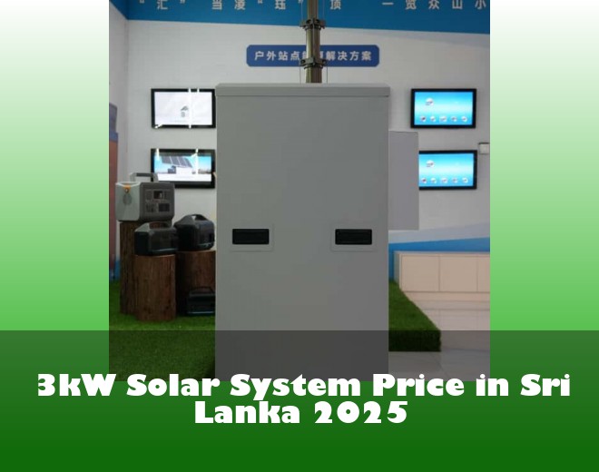 3kW Solar System Price in Sri Lanka 2025