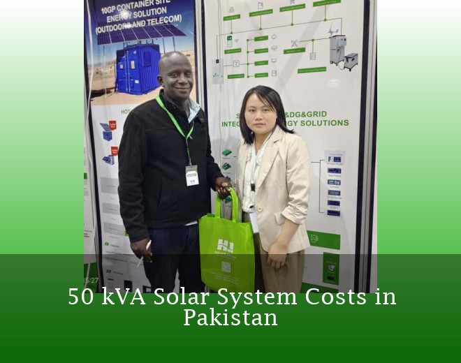 50 kVA Solar System Costs in Pakistan