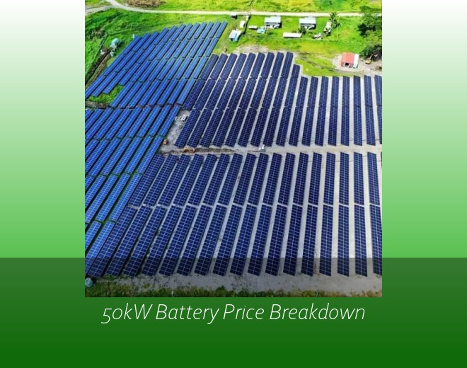 50kW Battery Price Breakdown