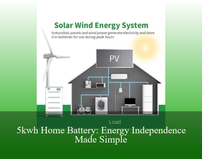 5kwh Home Battery: Energy Independence Made Simple