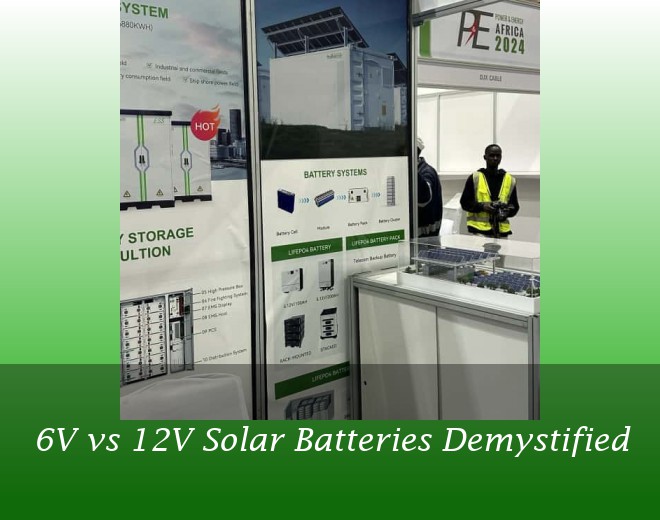 6V vs 12V Solar Batteries Demystified