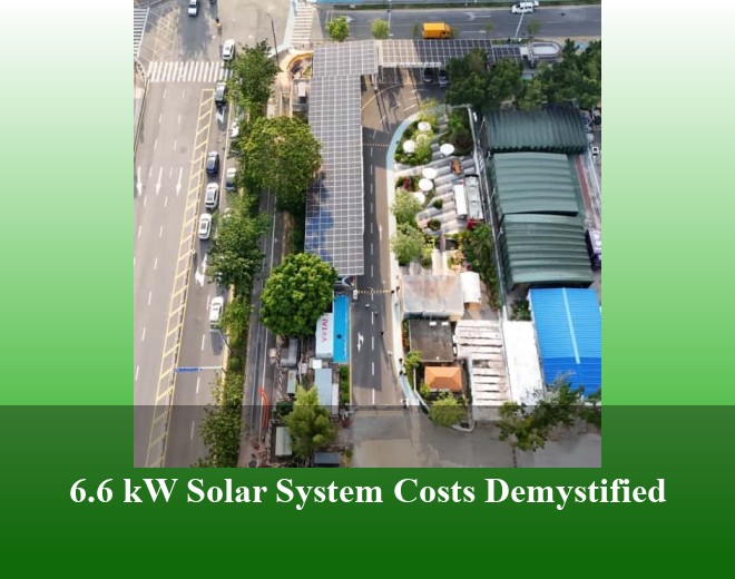 6.6 kW Solar System Costs Demystified