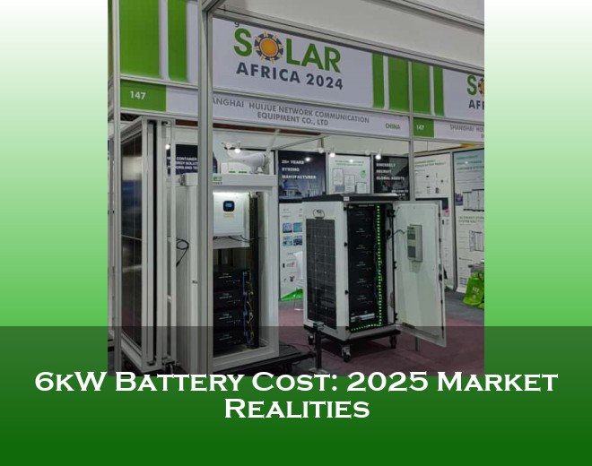 6kW Battery Cost: 2025 Market Realities