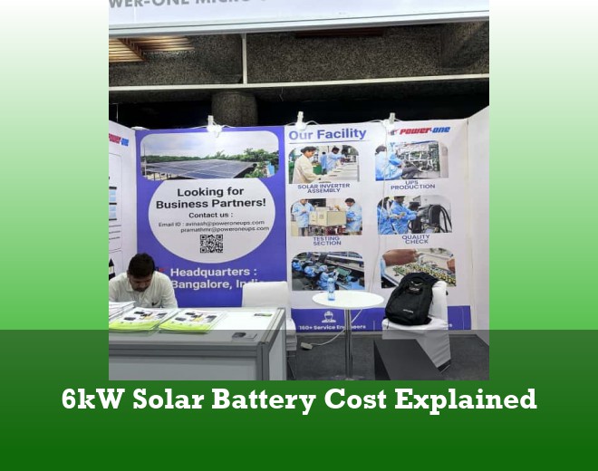 6kW Solar Battery Cost Explained
