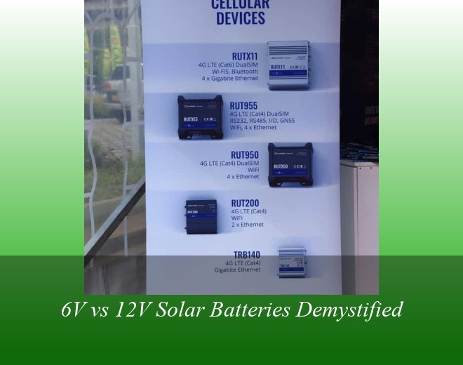6V vs 12V Solar Batteries Demystified