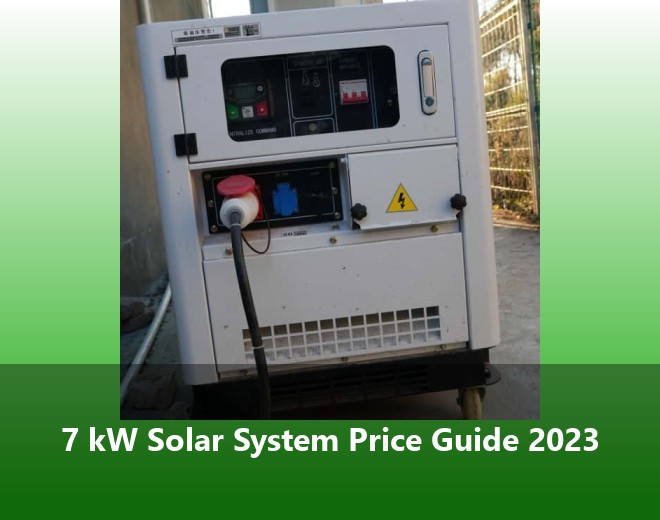 7 kW Solar System Price Guide 2023