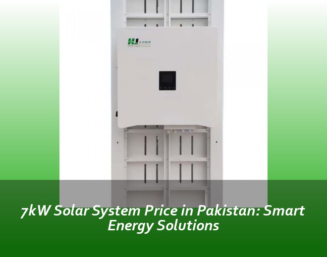 7kW Solar System Price in Pakistan: Smart Energy Solutions