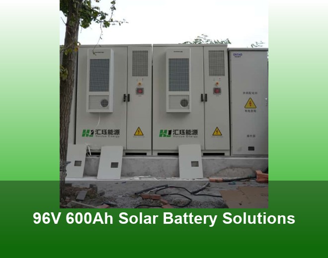 96V 600Ah Solar Battery Solutions