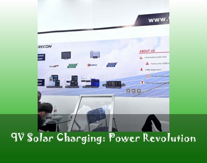 9V Solar Charging: Power Revolution
