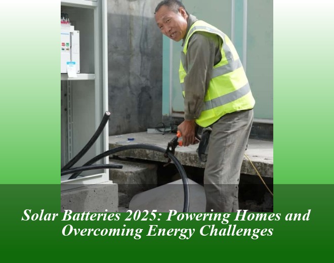 Solar Batteries 2025: Powering Homes and Overcoming Energy Challenges
