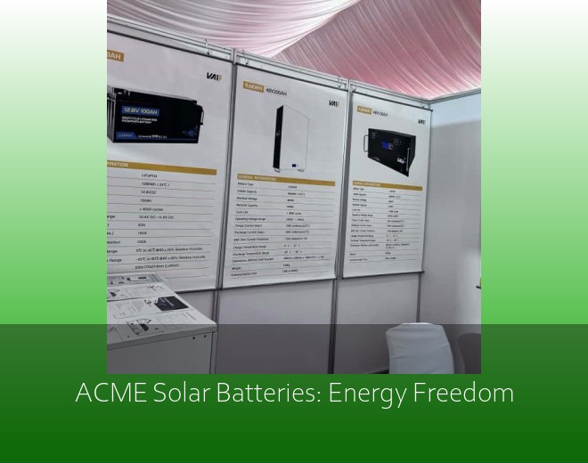 ACME Solar Batteries: Energy Freedom