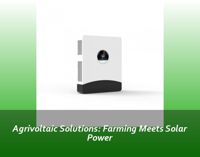 Agrivoltaic Solutions: Farming Meets Solar Power