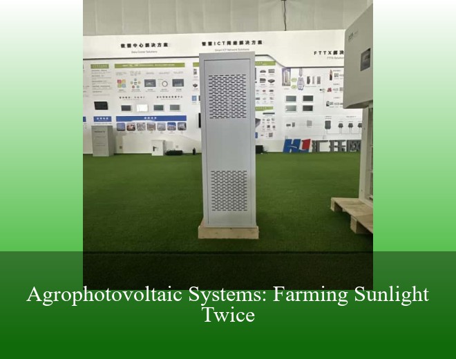 Agrophotovoltaic Systems: Farming Sunlight Twice