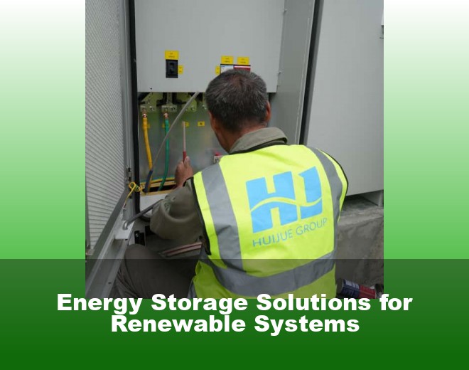 Energy Storage Solutions for Renewable Systems