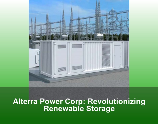 Alterra Power Corp: Revolutionizing Renewable Storage