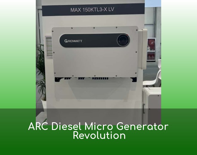 ARC Diesel Micro Generator Revolution