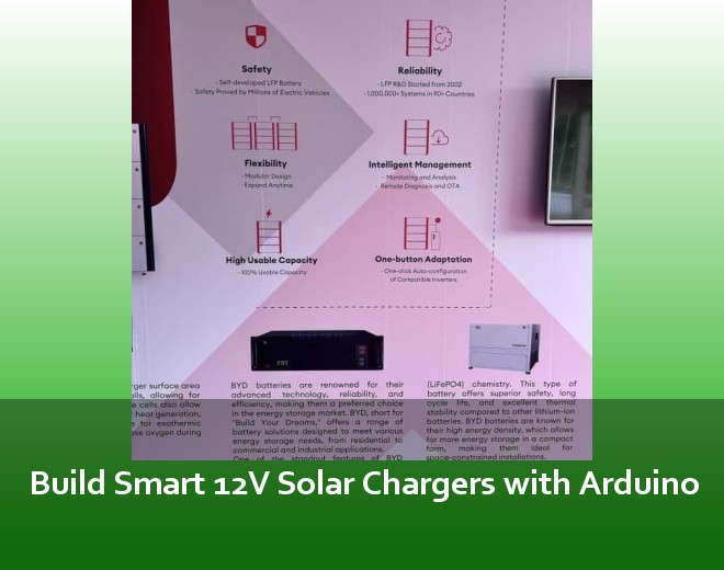 Build Smart 12V Solar Chargers with Arduino
