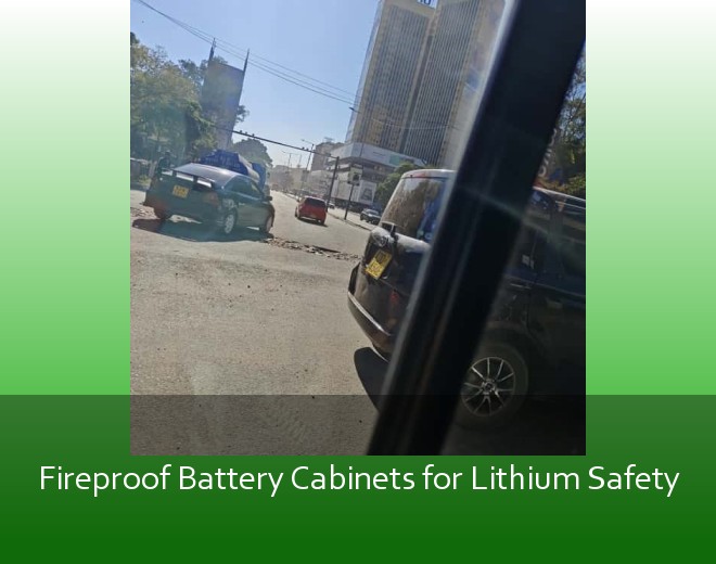 Fireproof Battery Cabinets for Lithium Safety
