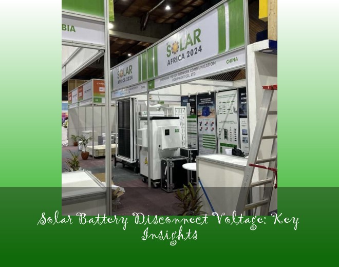 Solar Battery Disconnect Voltage: Key Insights